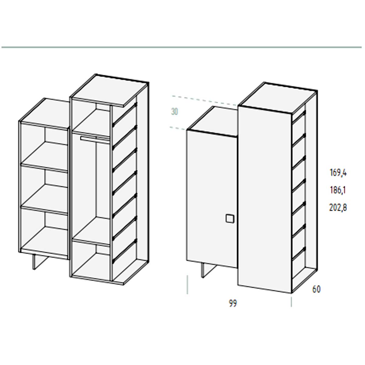 Dormitorio juvenil BUNNY 25