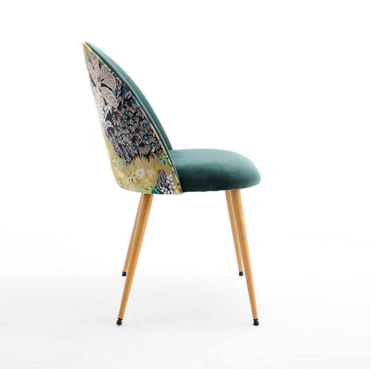 Silla de comedor ADARA estampado verde