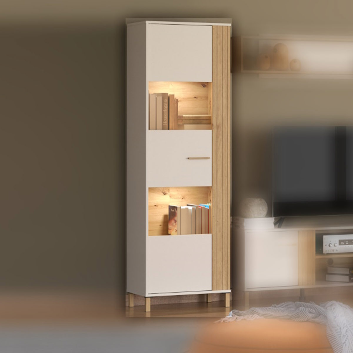 Vitrina 1 puerta BELFORT