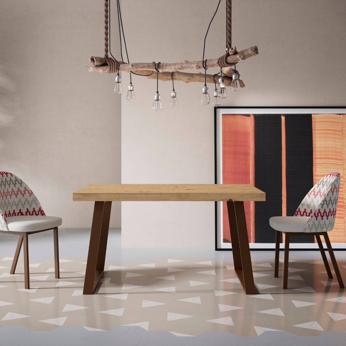 Mesade comedor extensible CLAUDI