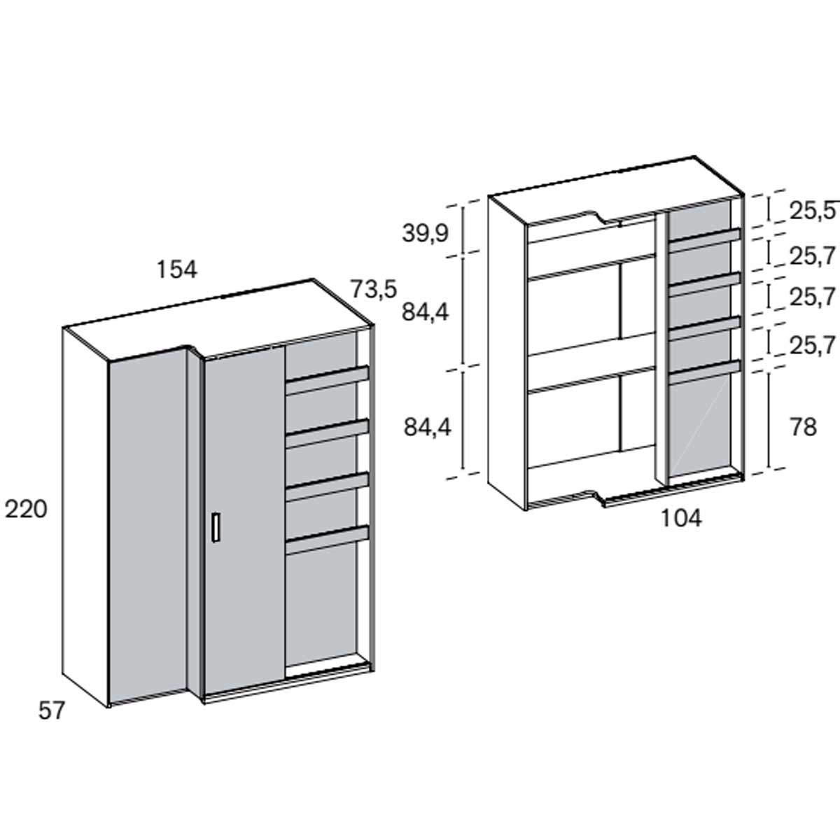 Habitación juvenil SYDOR 103