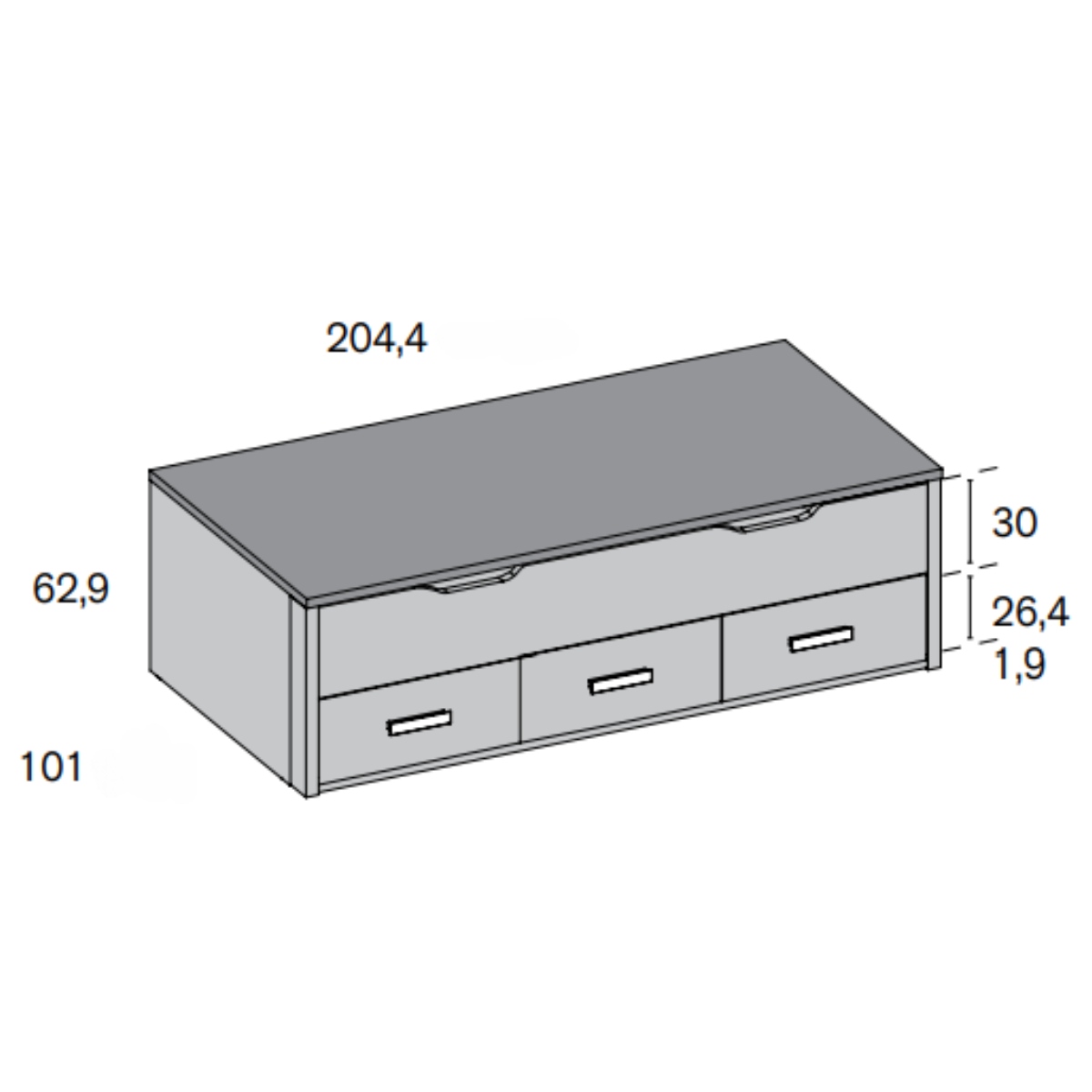 Habitación juvenil SYDOR 119