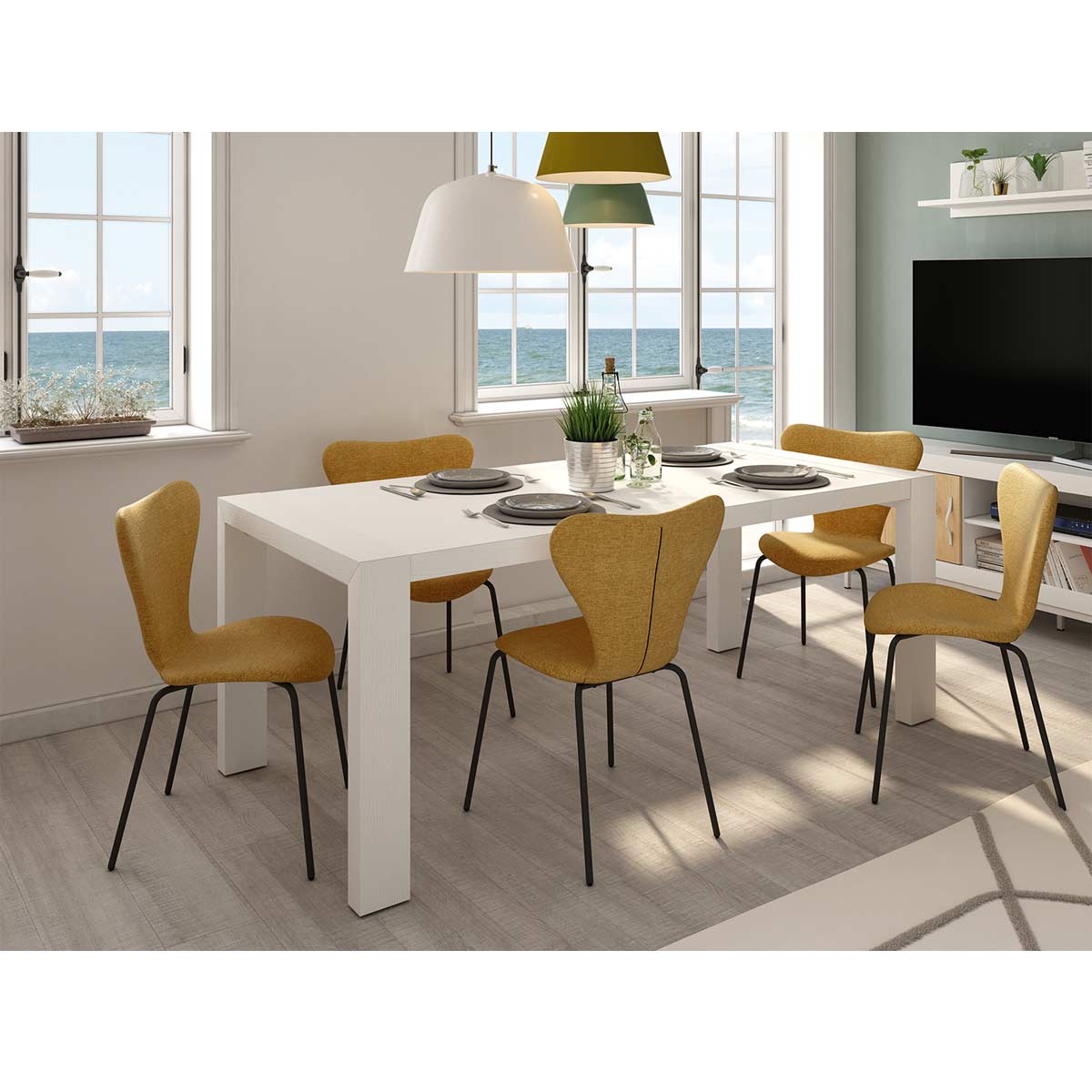 Mesa comedor extensible KALAN 544