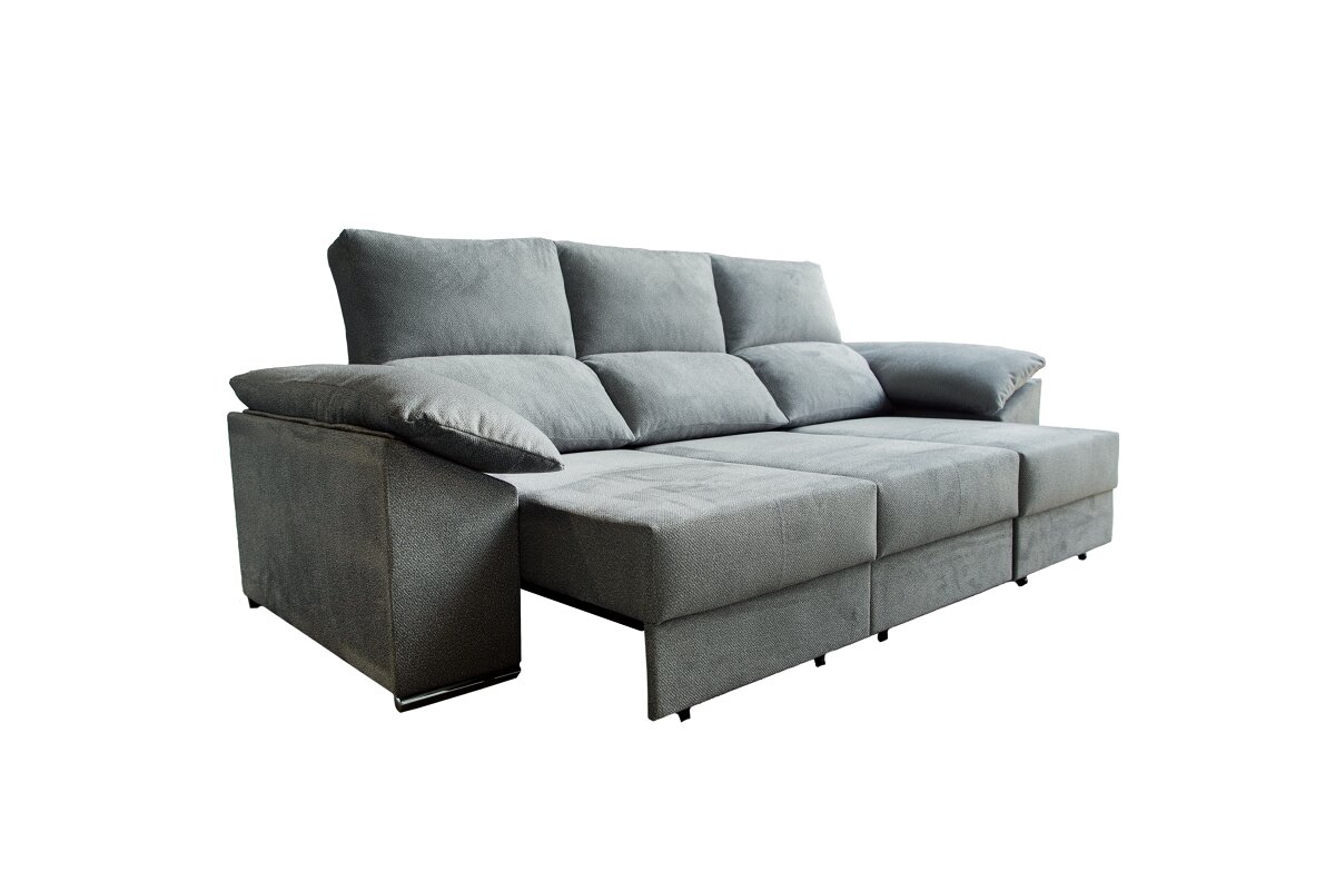 Sofa extra largo de tres plazas modelo AMORGOS