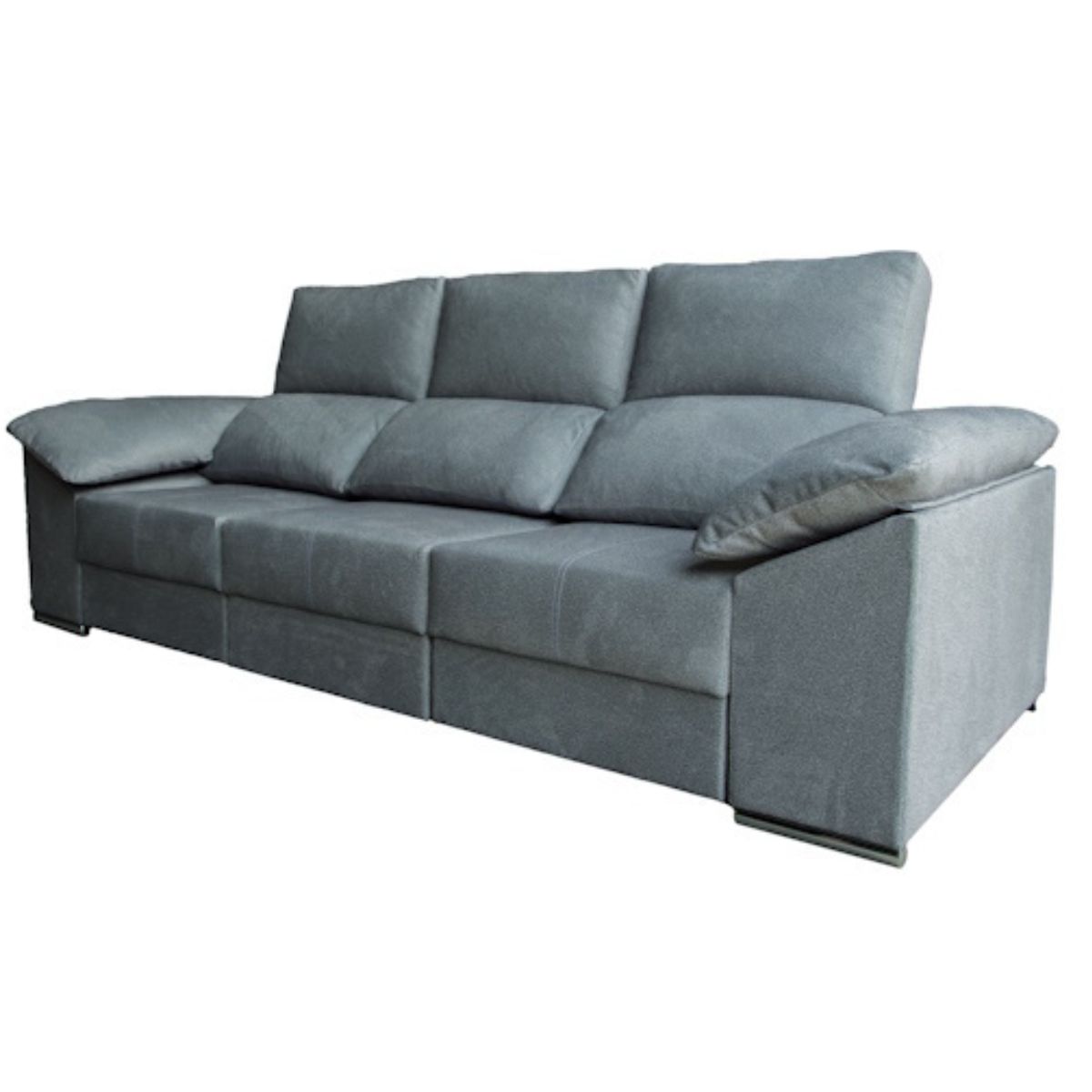 Sofa extra largo de tres plazas modelo AMORGOS