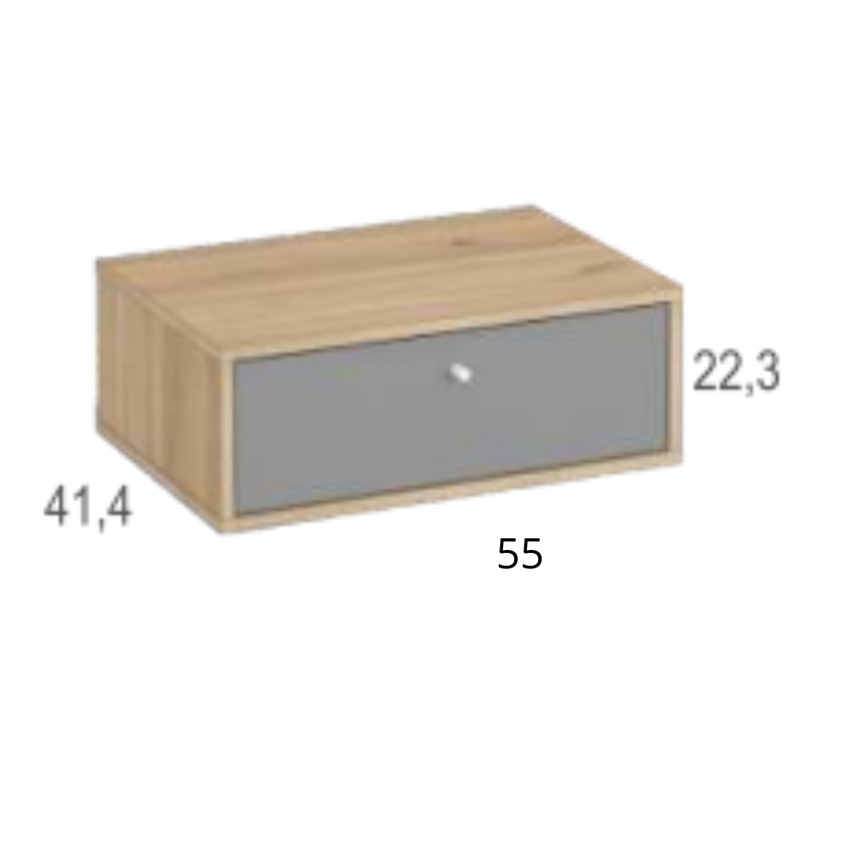 Cabecero con luces led y 2 mesitas JAIDEN 01