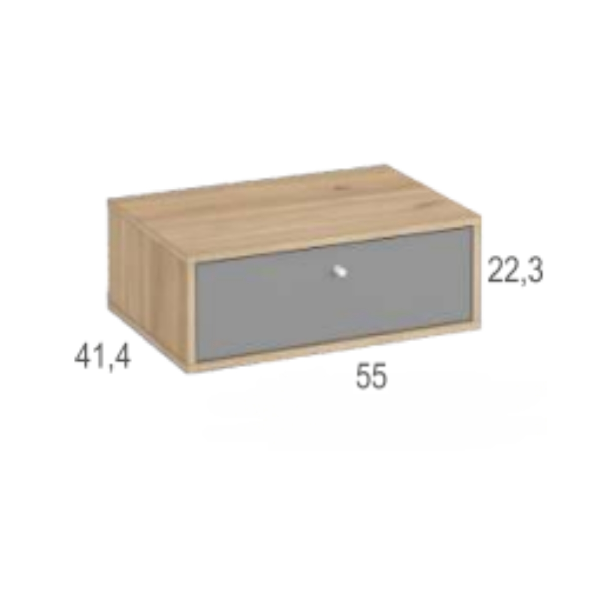 Cabecero y 2 mesitas colgadas JAIDEN 31