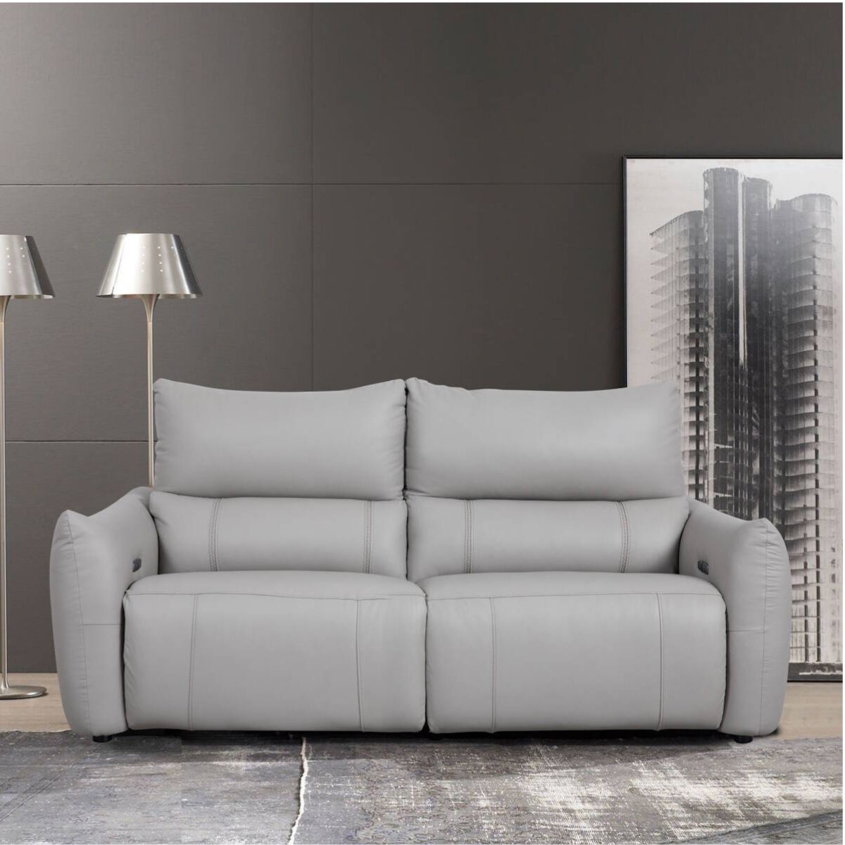 Sofá 3 plazas maxi relax eléctrico COLUMBIA.