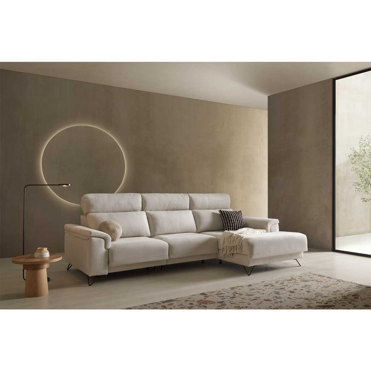 Chaiselongue 295 cm SELLA