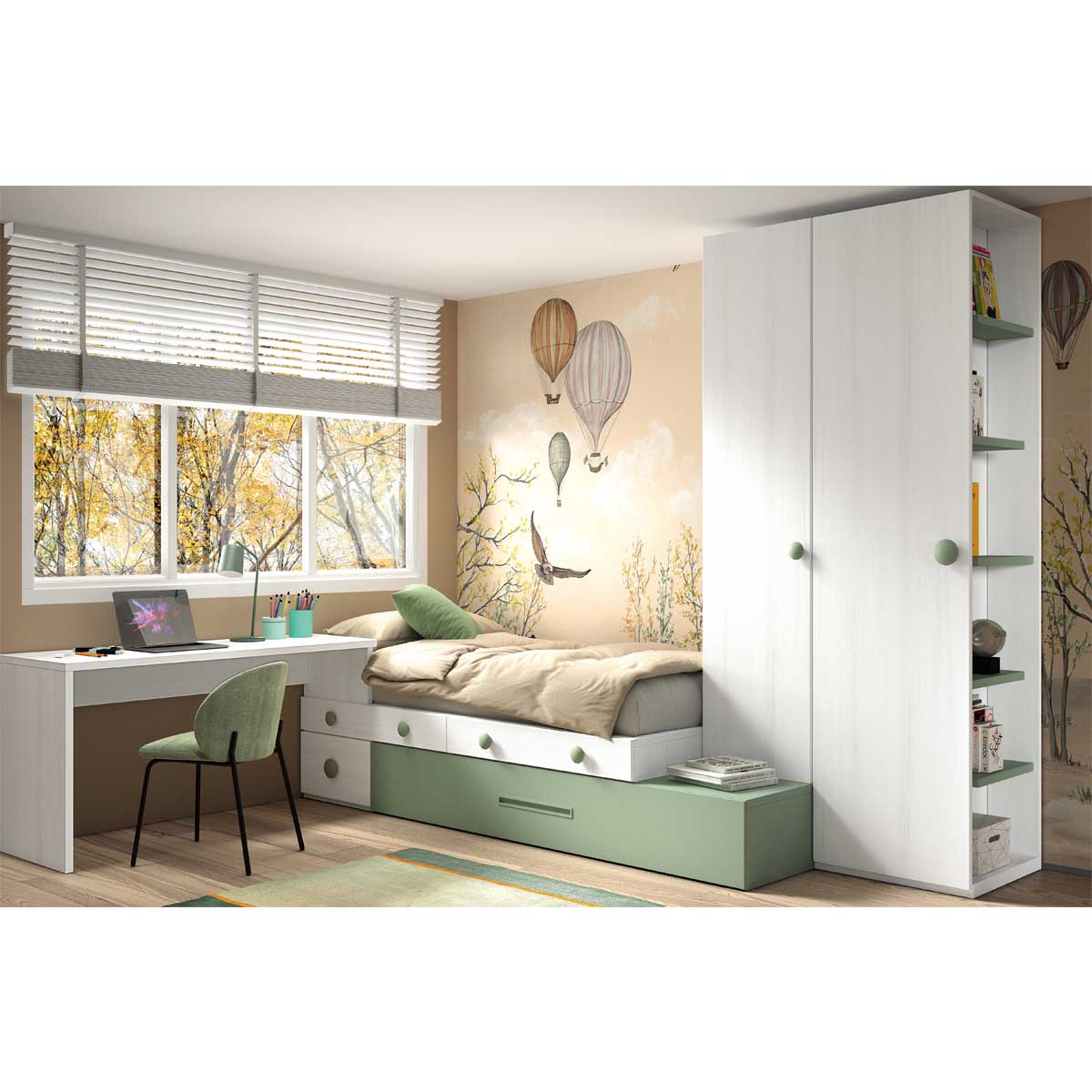 Dormitorio juvenil DUSER 158