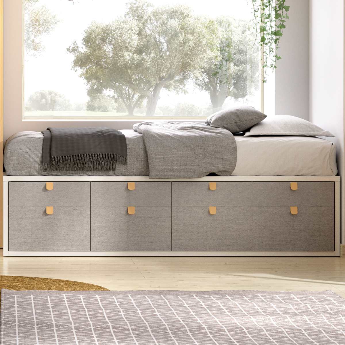 Cama con cajones SYDOR 109