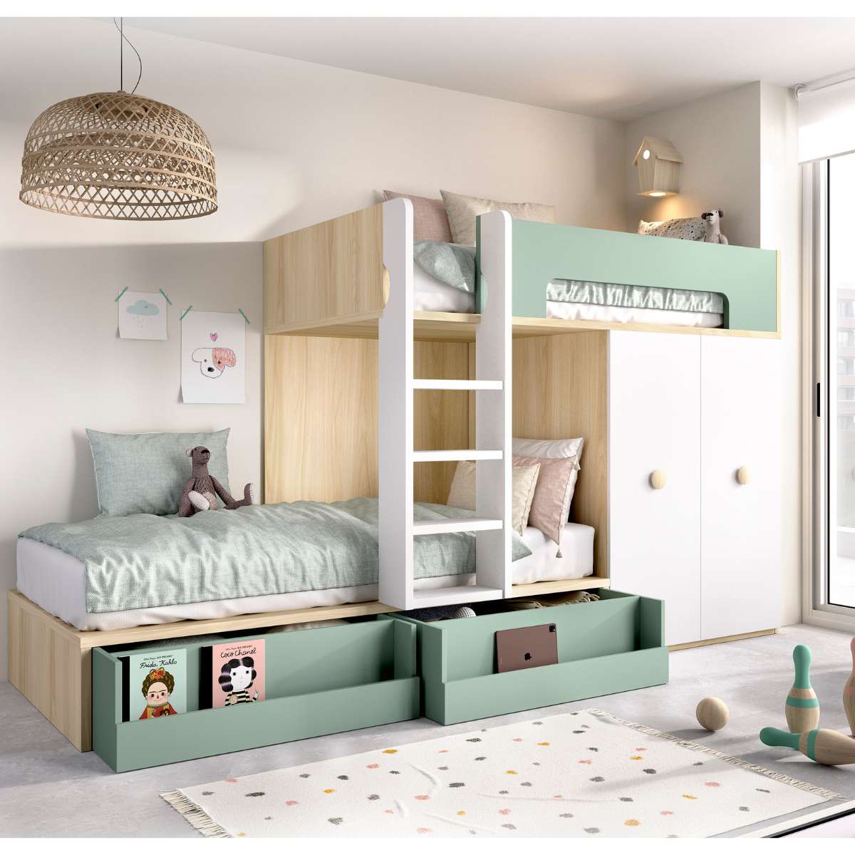 Dormitorio juvenil SYDOR 301