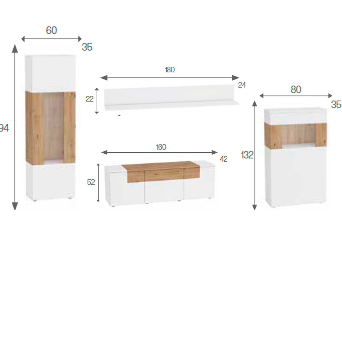 Mueble de salón MARTINS 903