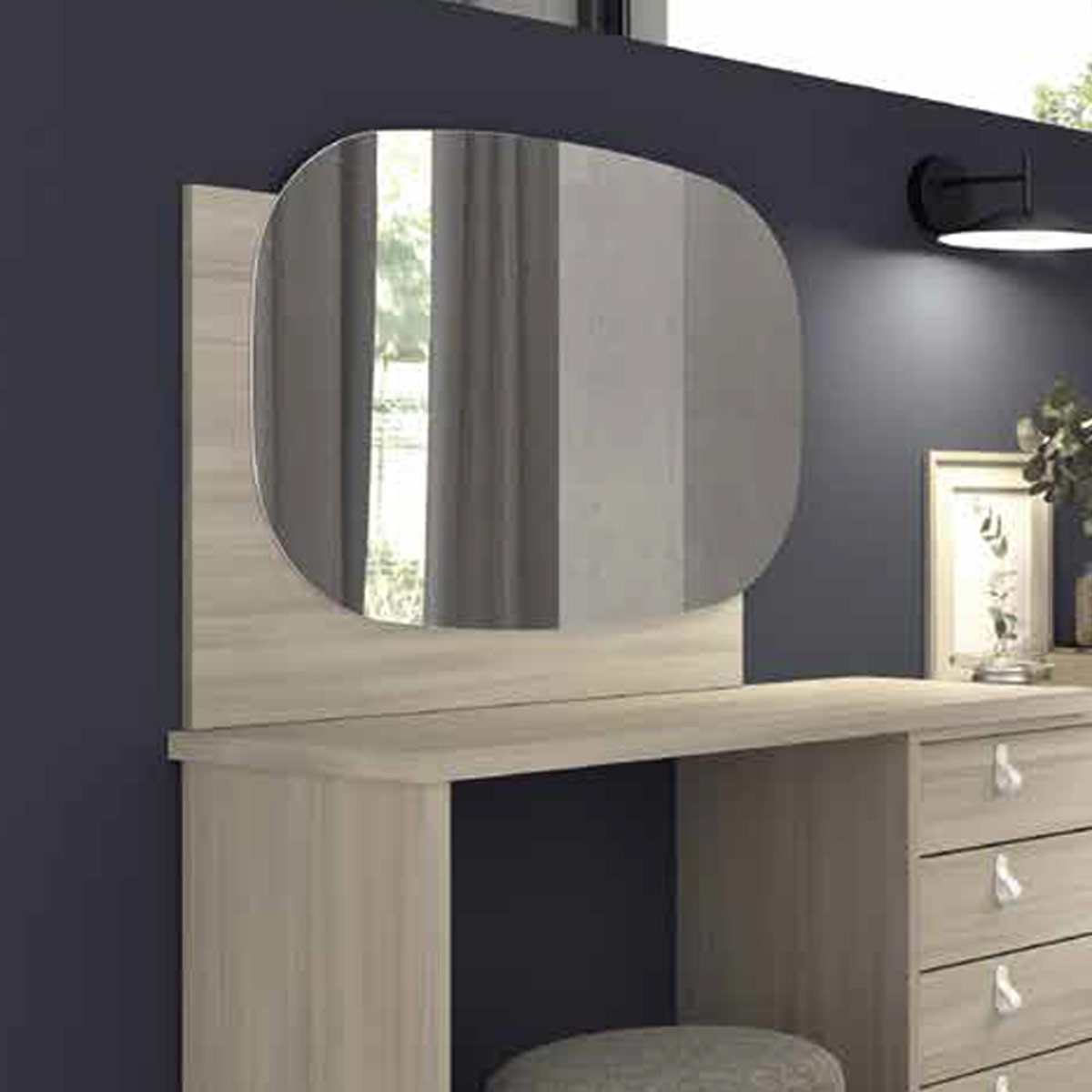 Cómoda tocador con espejo MOKAI 020