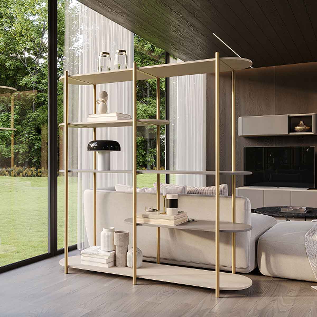 Estantería separador de ambientes impex 101