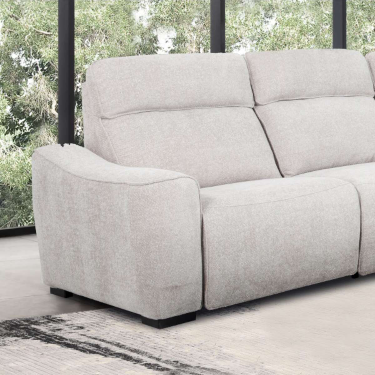 Sofá relax eléctrico 3 plazas modelo KENZO