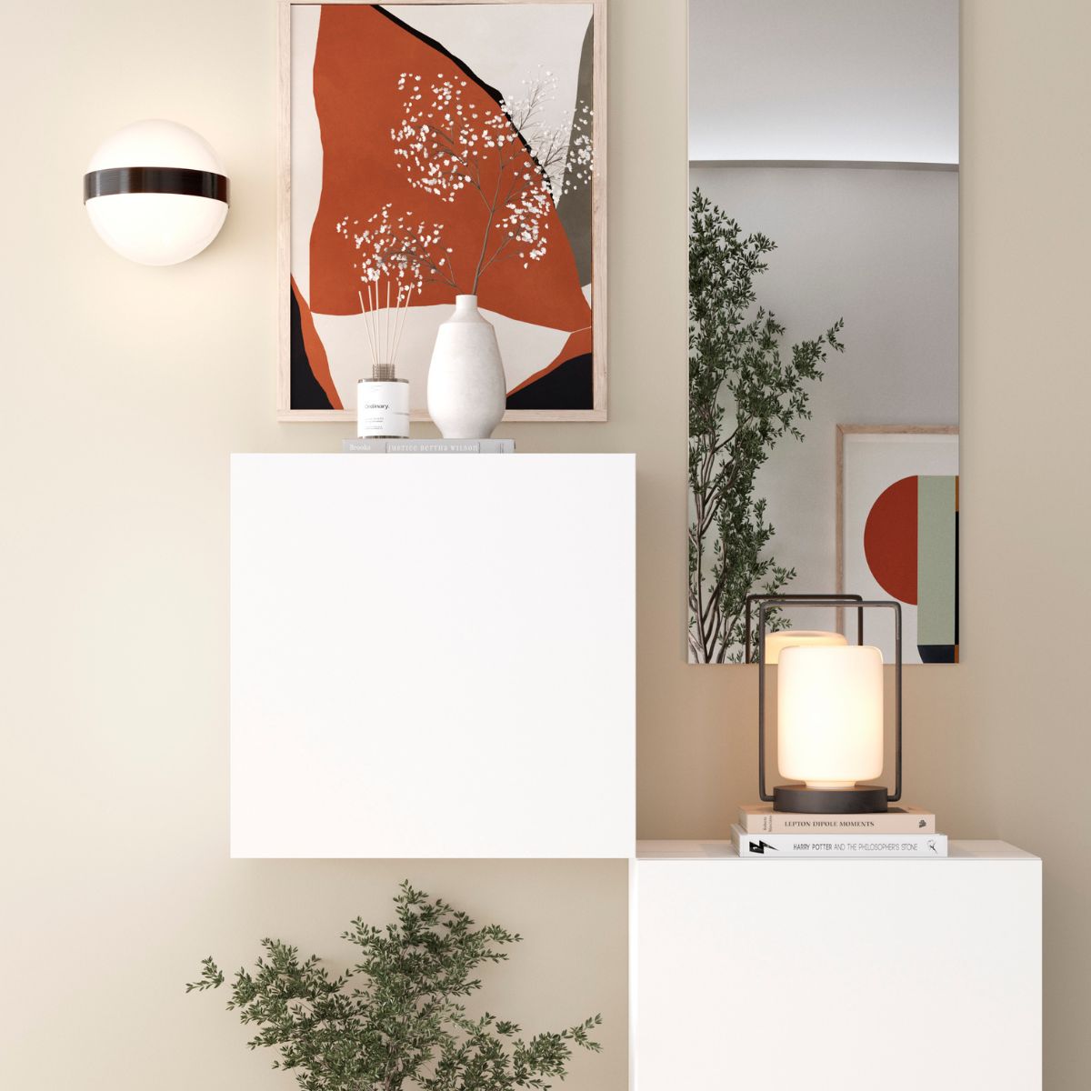 Recibidor de 100 cm 208