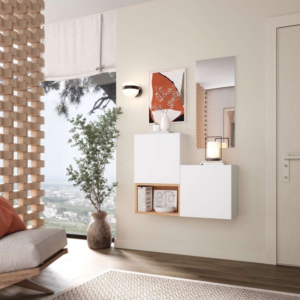 Recibidor de 100 cm 211