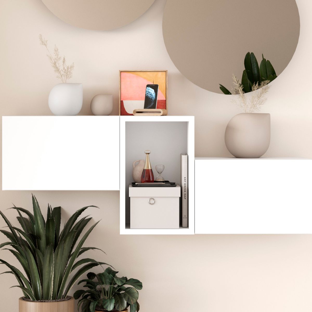 Recibidor de 132 cm 213