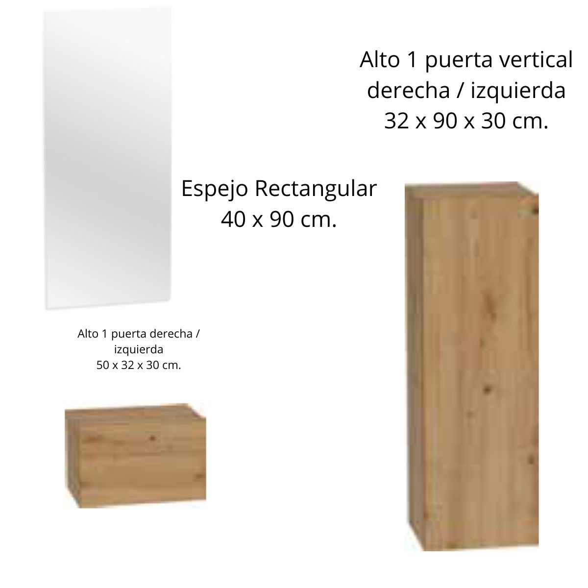 Recibidor de 82 cm 218