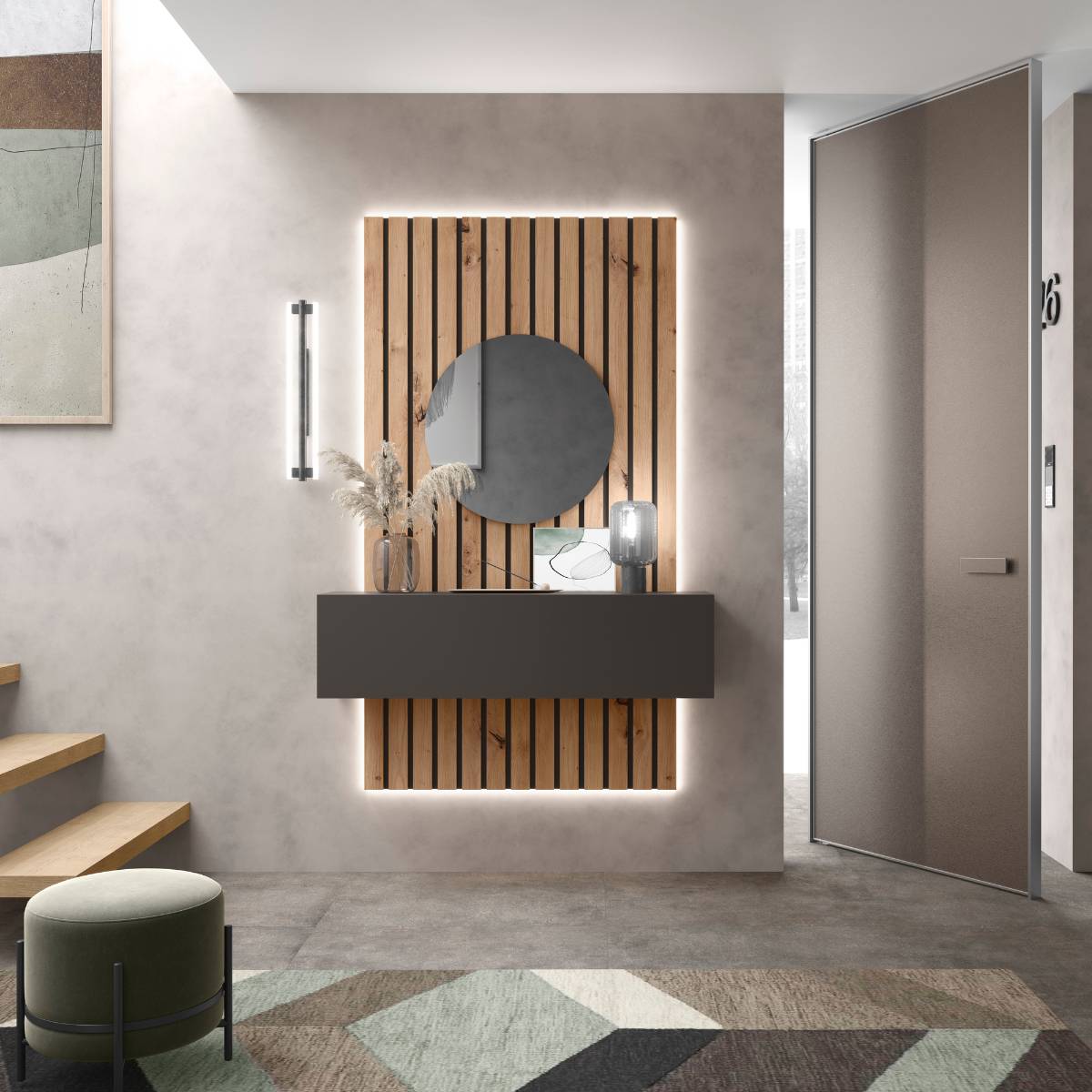 Recibidor de 120 cm 222