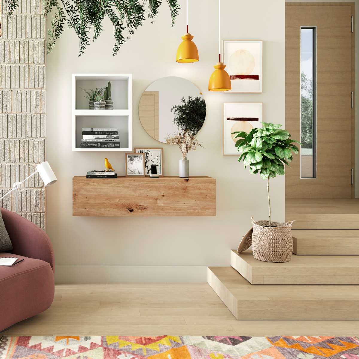 Recibidor de 120 cm 226