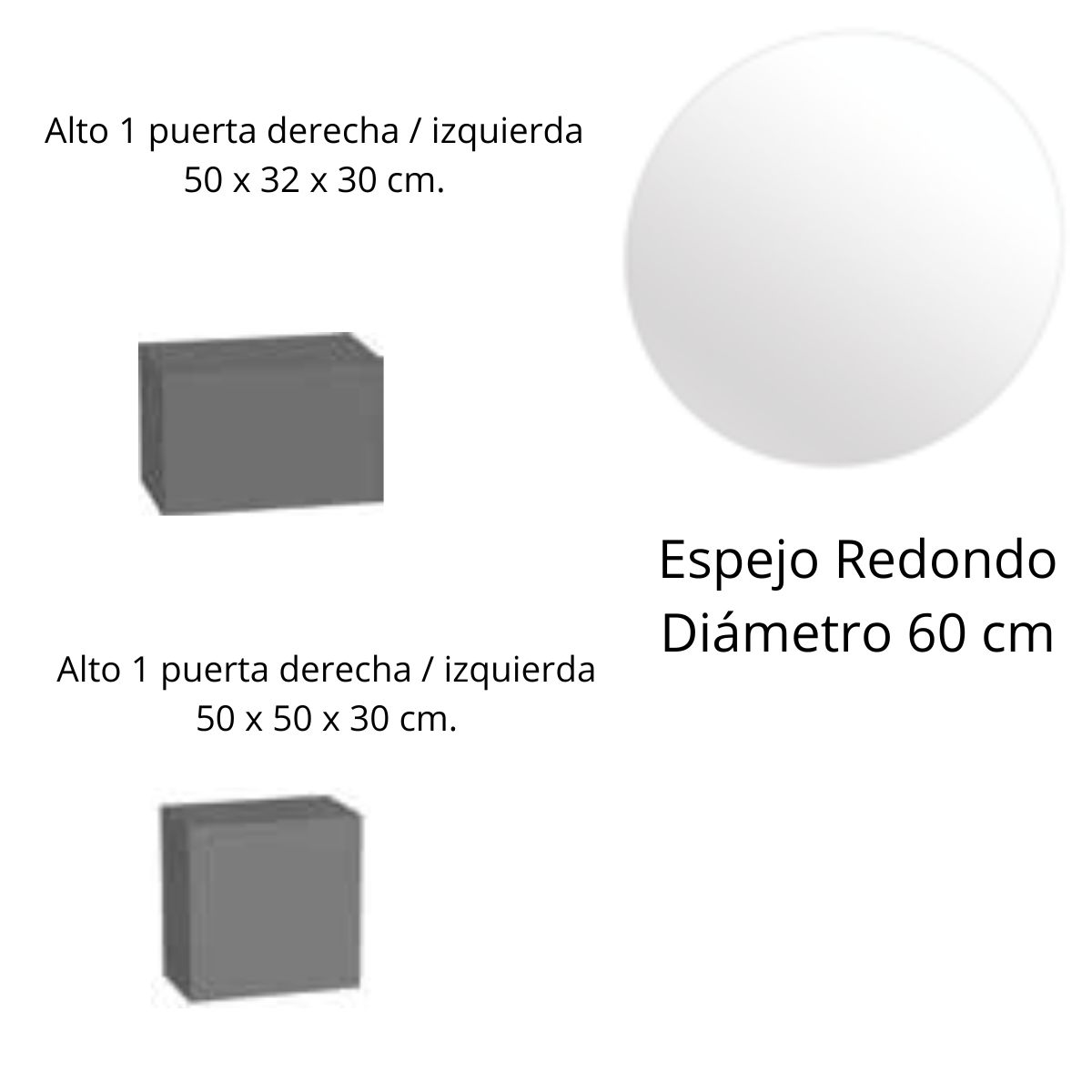 Recibidor de 100 cm 227