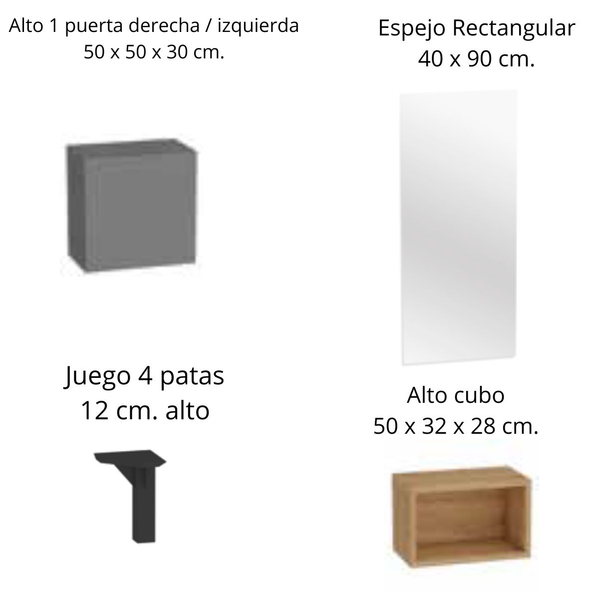 Recibidor de 100 cm 229