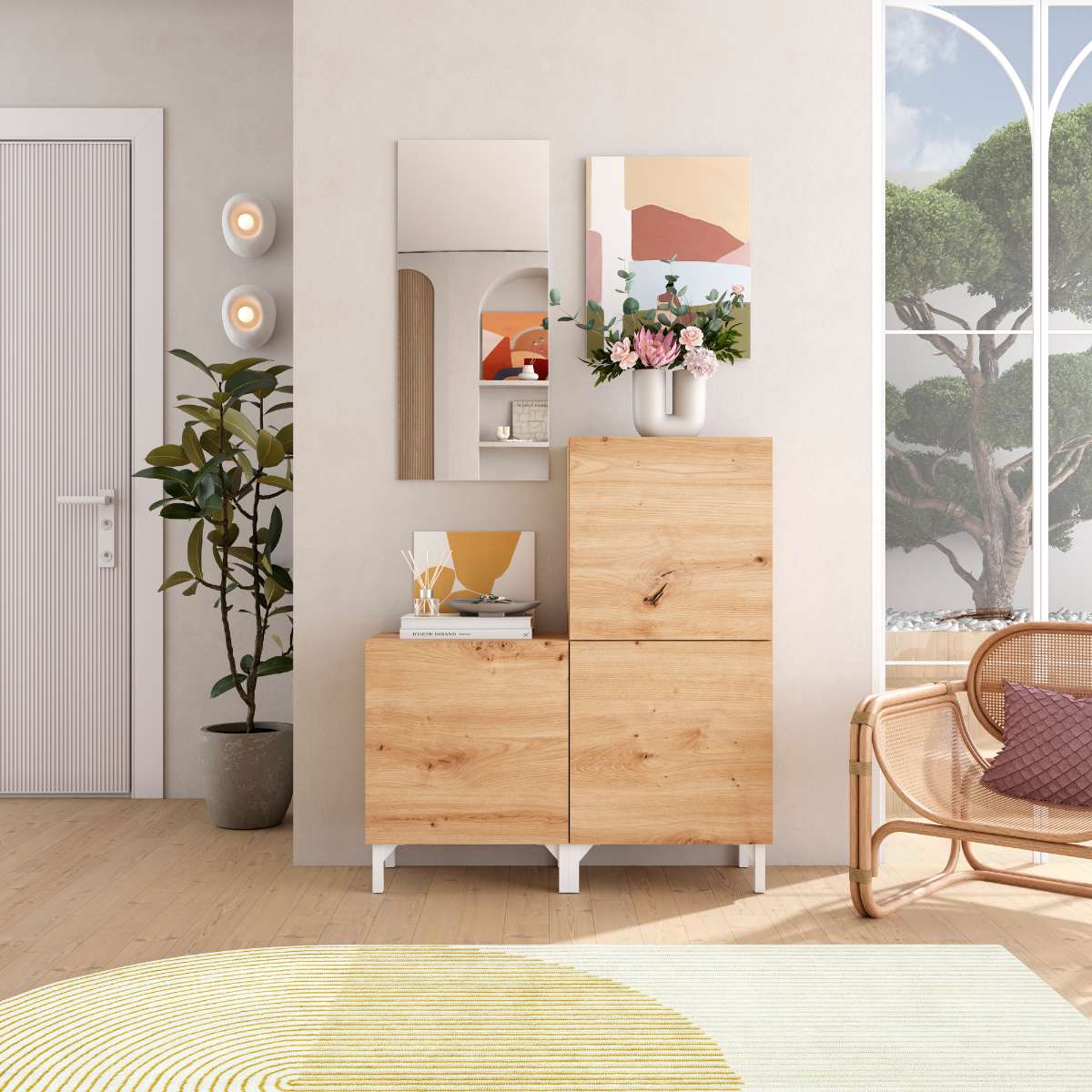 Recibidor de 100 cm 230