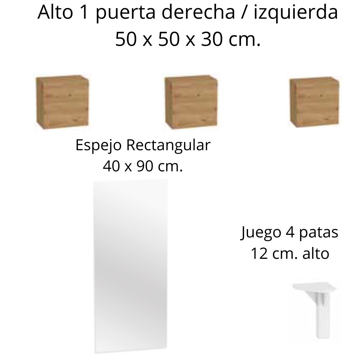 Recibidor de 100 cm 230