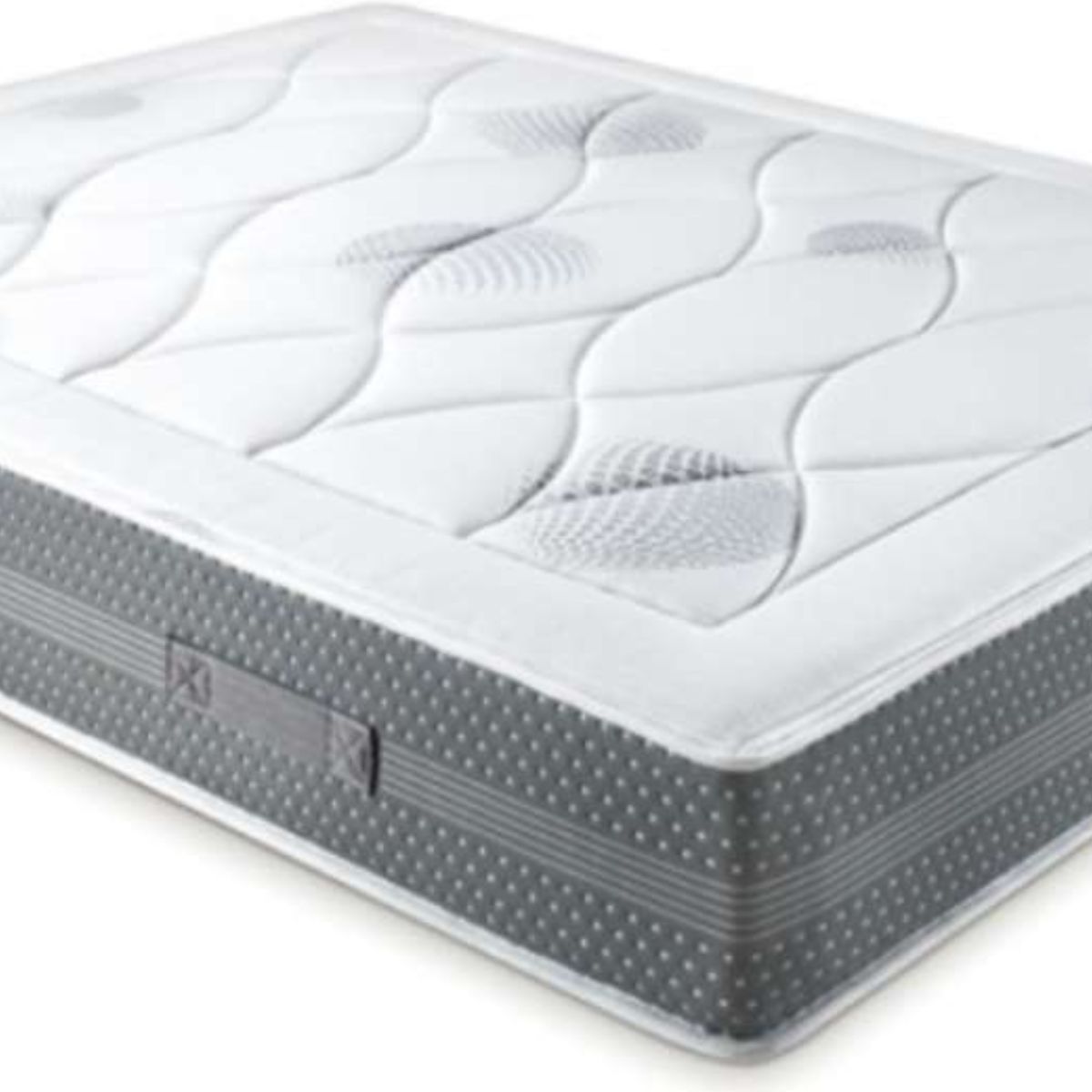 colchon muelles ensacados+visco+tejido strech PERSEO