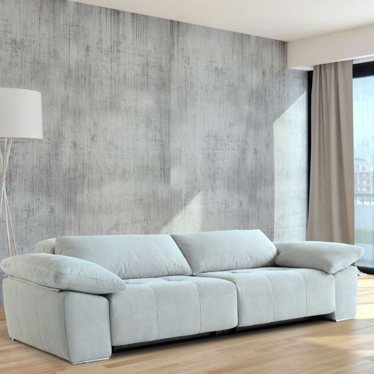 Sofa 3 plazas brajil 204 cm BRAJIL