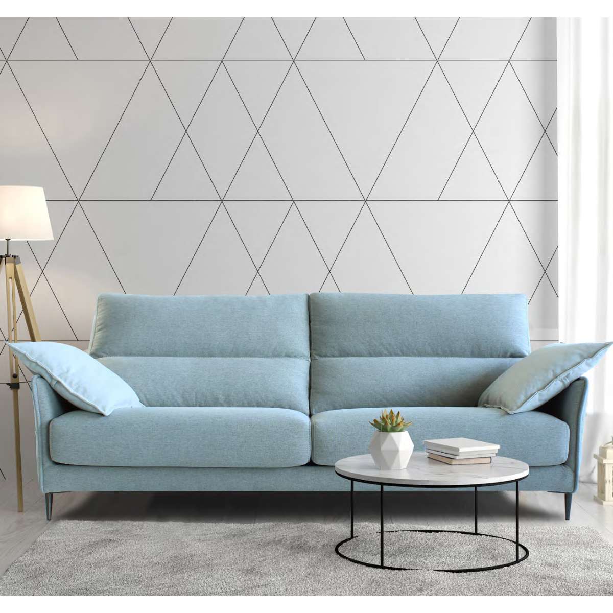 Sofa 3 plazas dilaver 205 cm DILAVER