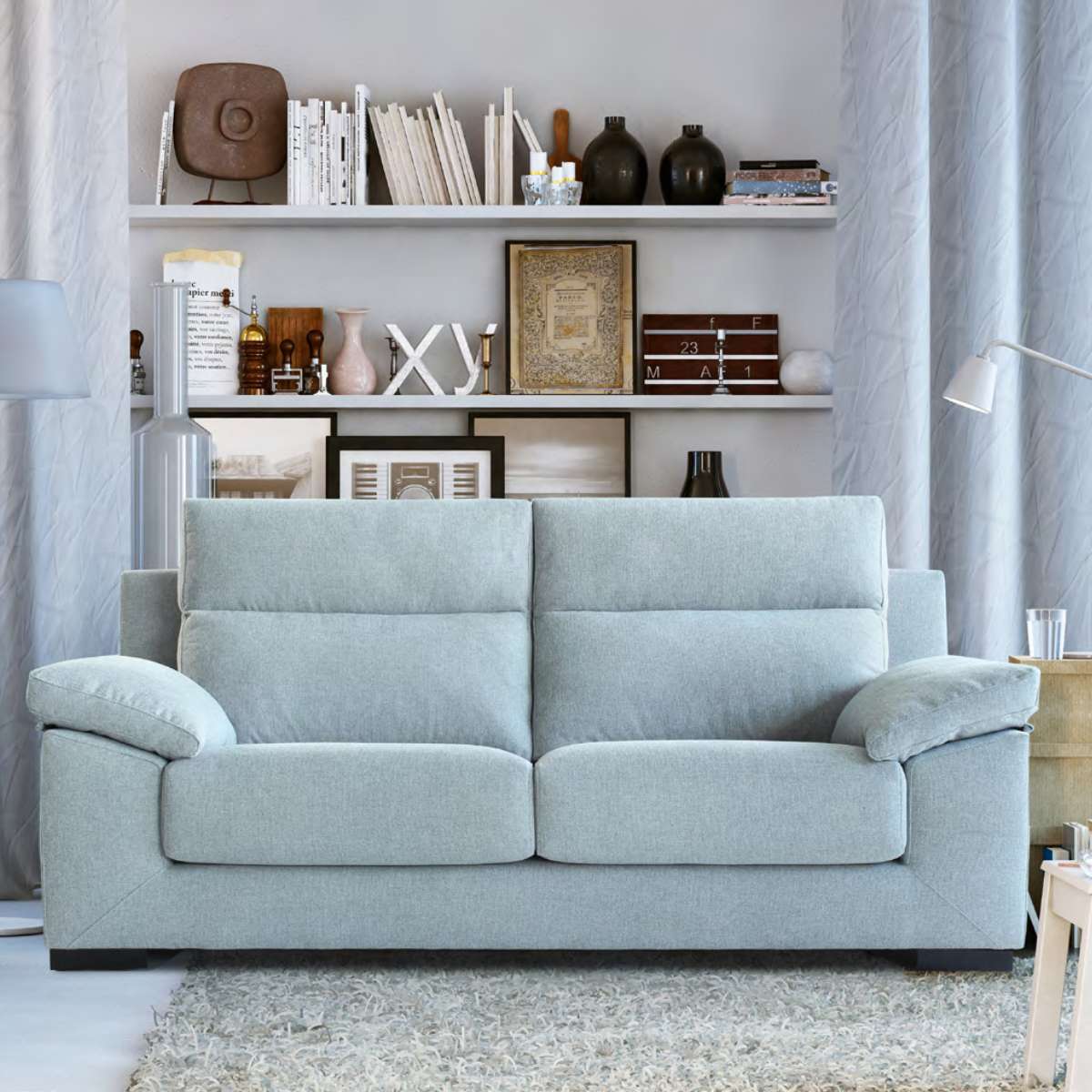 Sofa 3 plazas hunzu 202 cm HUNZU
