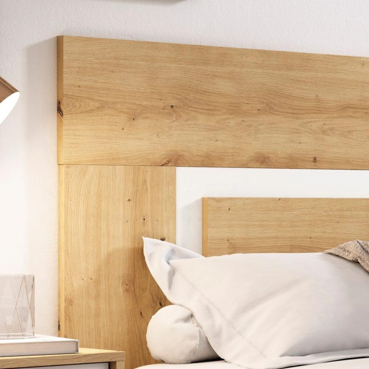 Cabecero color artisan/blanco modelo MINERVA 