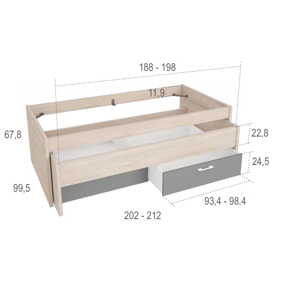 Habitacion juvenil completa JOVEN 1031