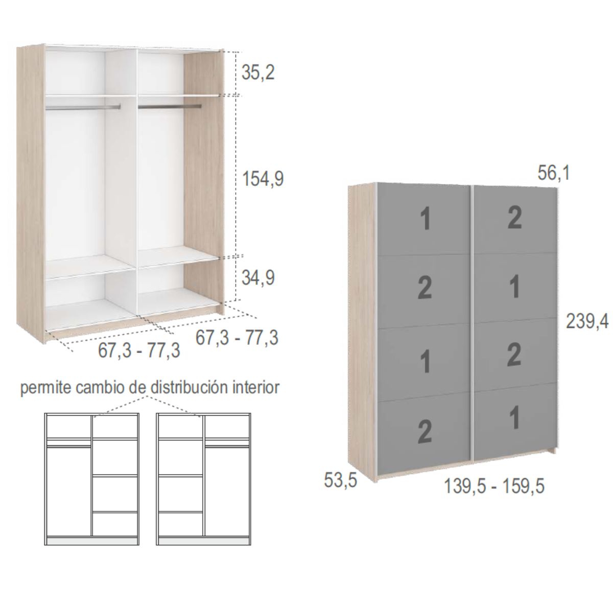 Habitacion juvenil completa JOVEN 1032