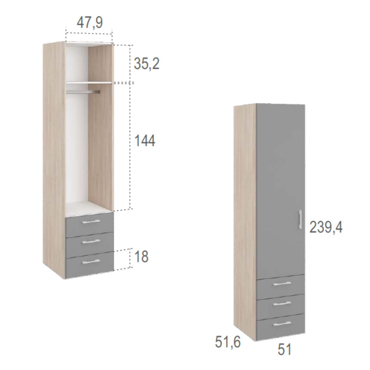 Habitacion juvenil completa JOVEN 1033