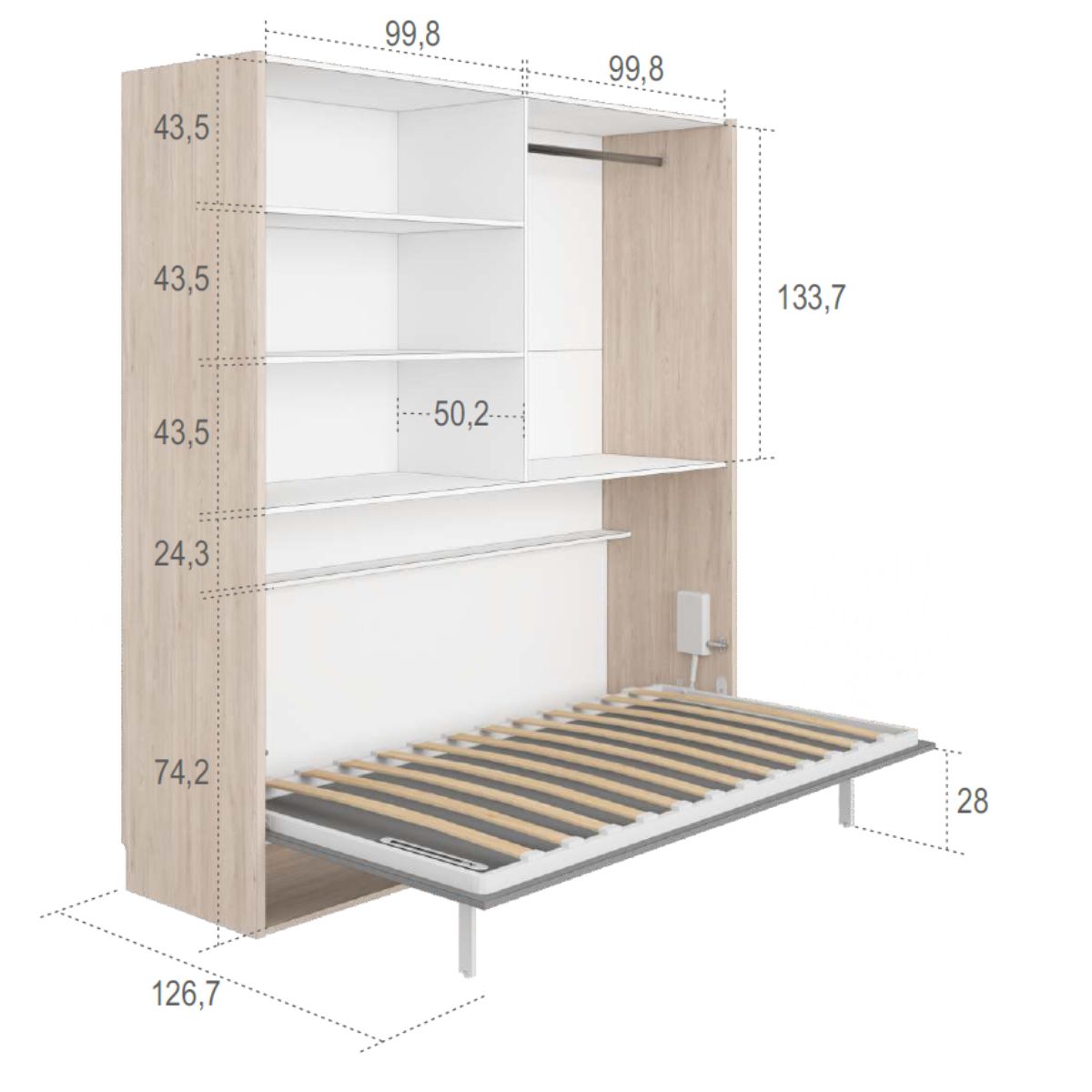 Habitacion juvenil completa JOVEN 1033