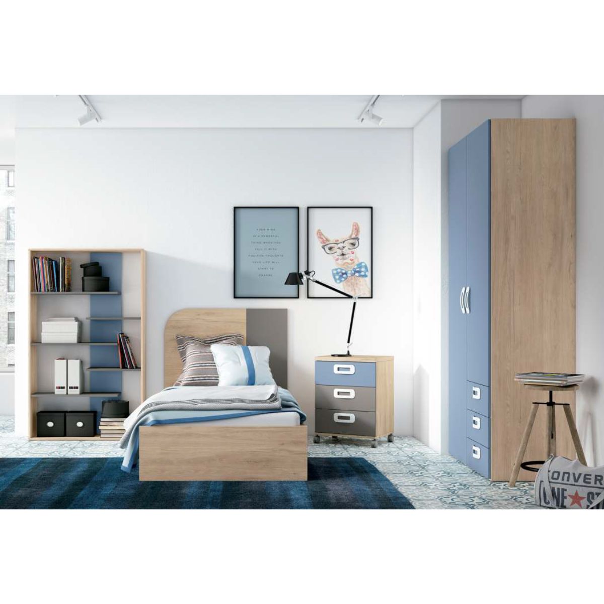 Habitacion juvenil completa JOVEN 1004