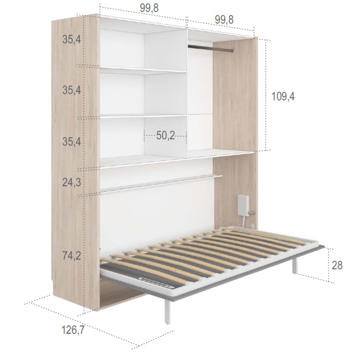 Habitacion juvenil completa JOVEN 1006