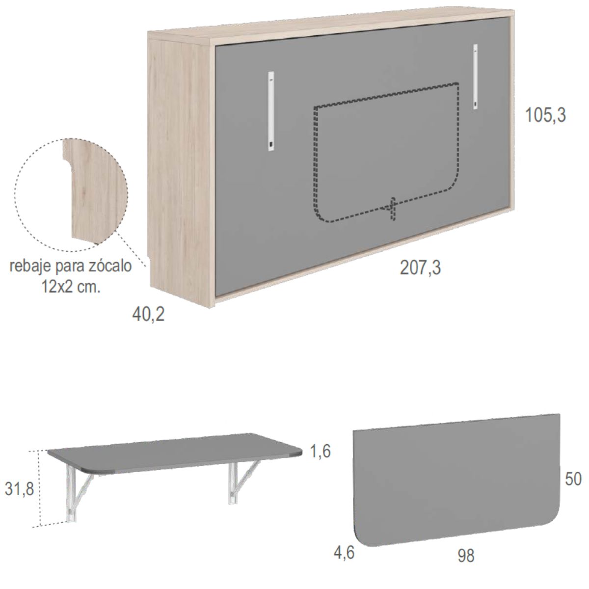Habitacion juvenil completa JOVEN 1006