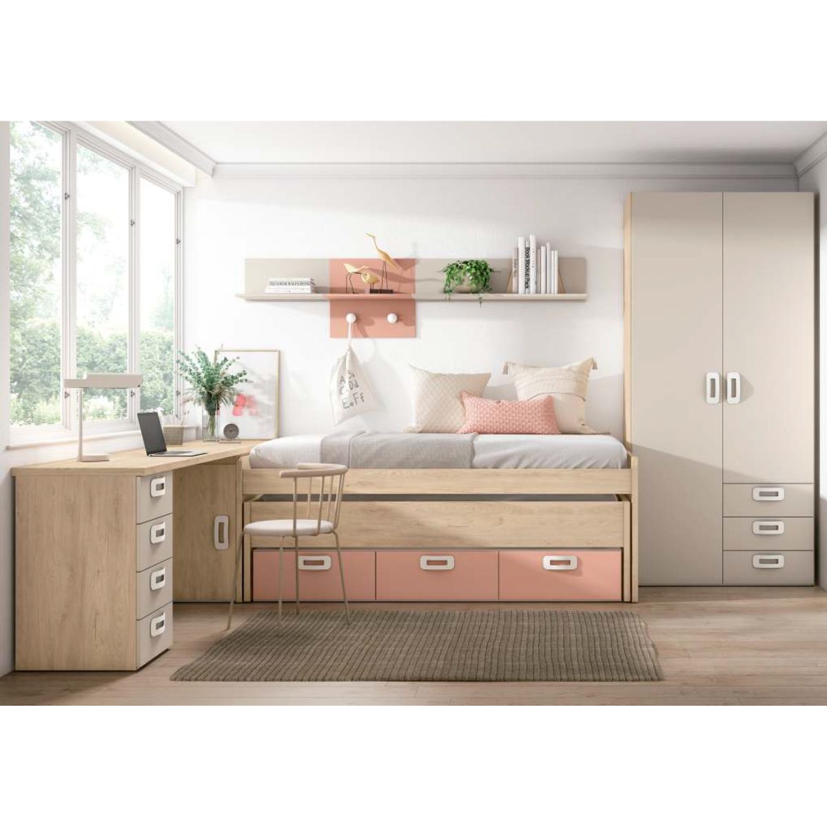 Habitacion juvenil completa JOVEN 1007