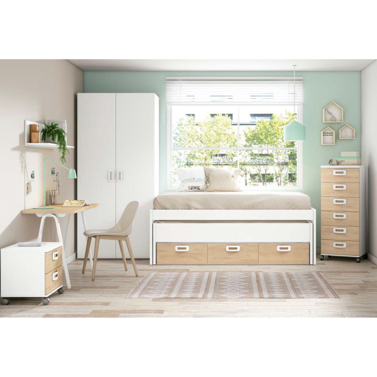 Habitacion juvenil completa JOVEN 1011