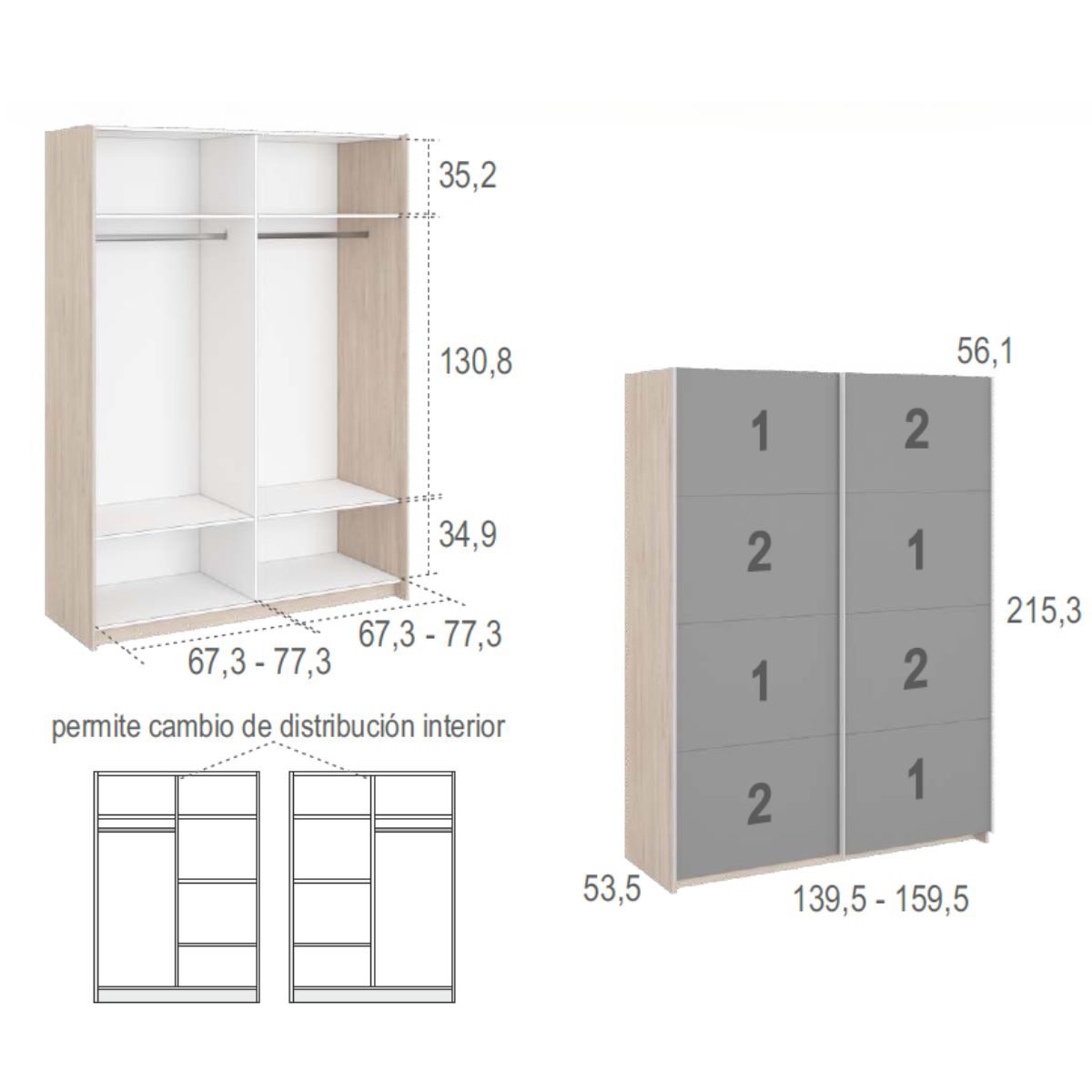 Habitacion juvenil completa JOVEN 1013