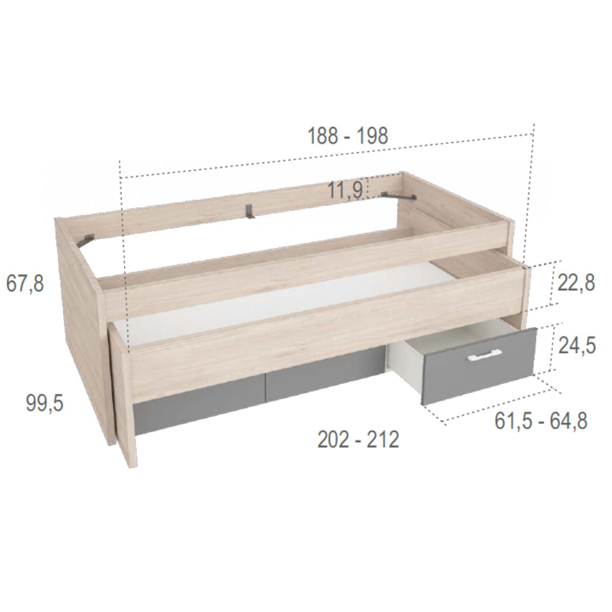 Habitacion juvenil completa JOVEN 1013