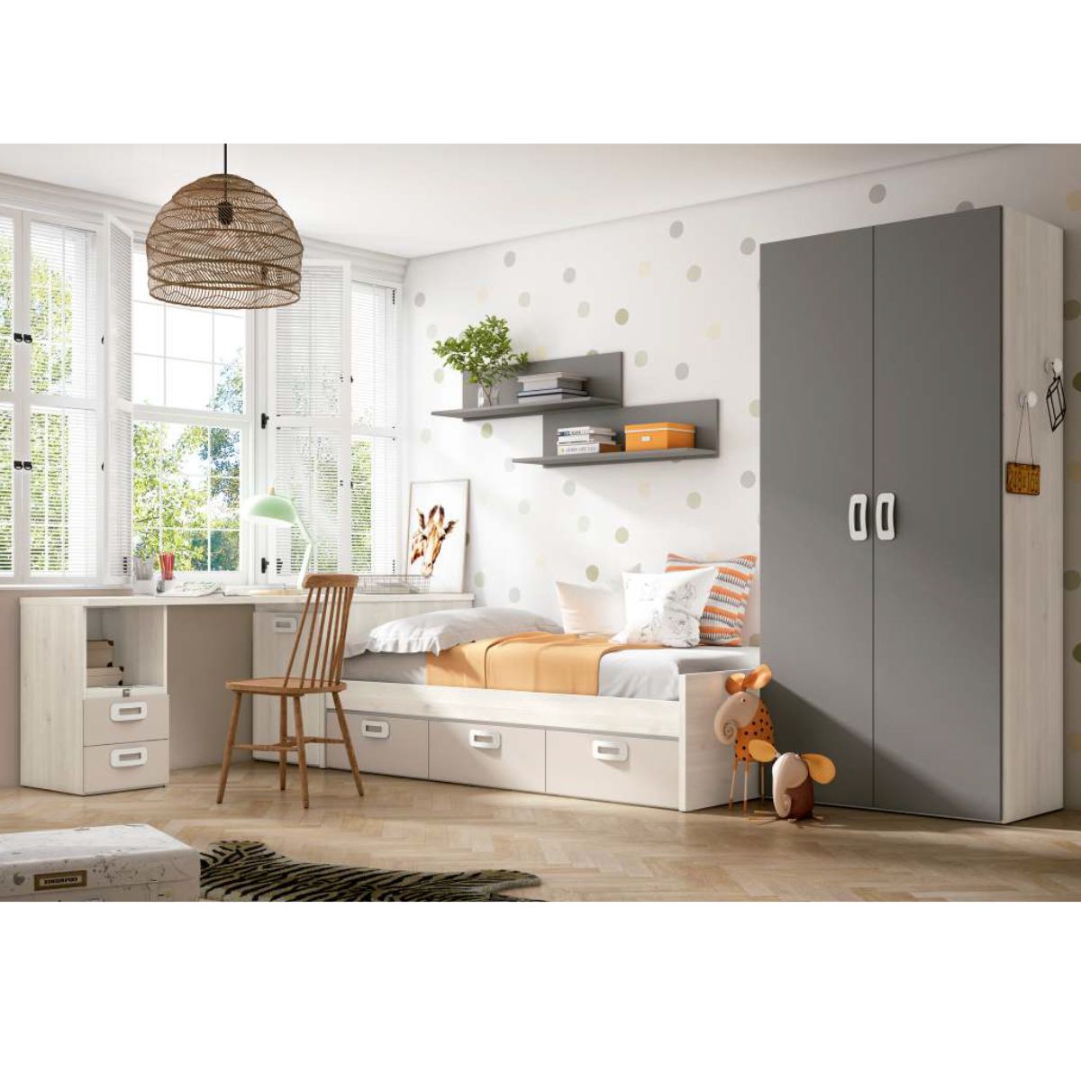 Habitacion juvenil completa JOVEN 1015