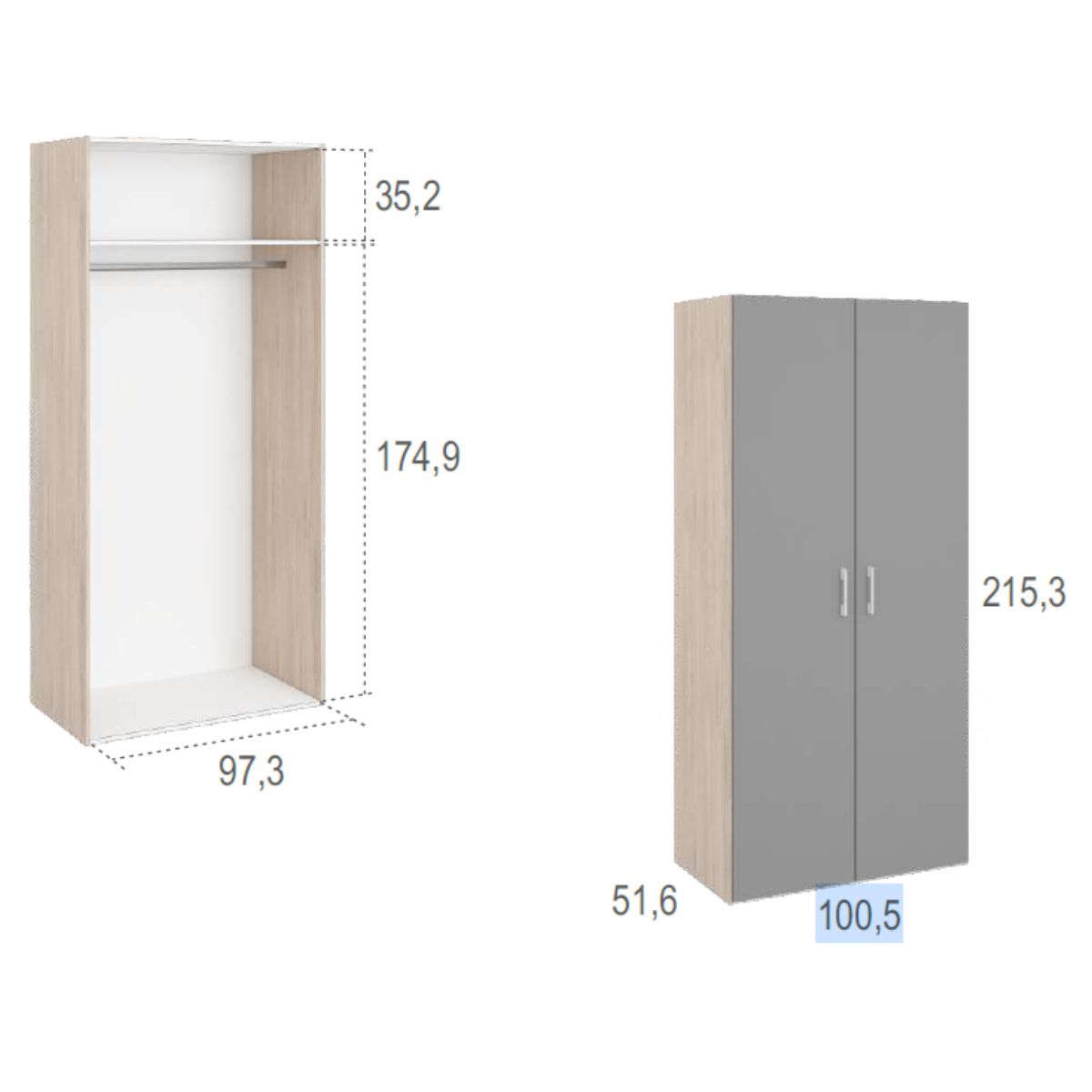Habitacion juvenil completa JOVEN 1015
