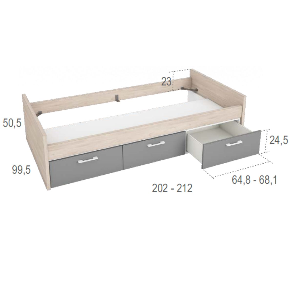 Habitacion juvenil completa JOVEN 1015
