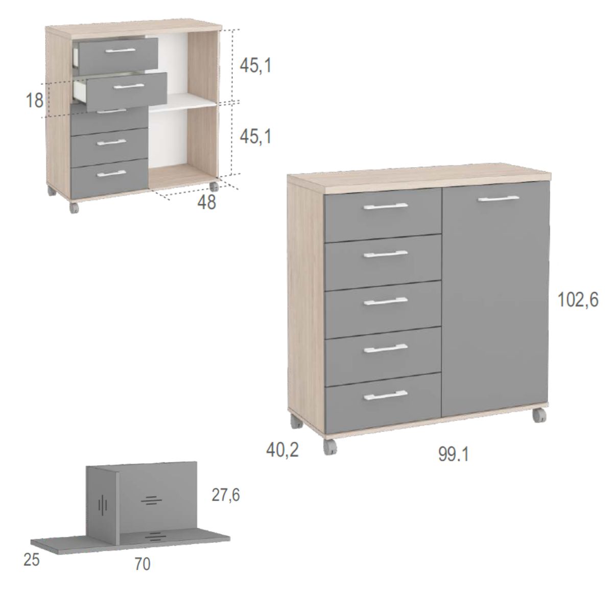 Habitacion juvenil completa JOVEN 1016